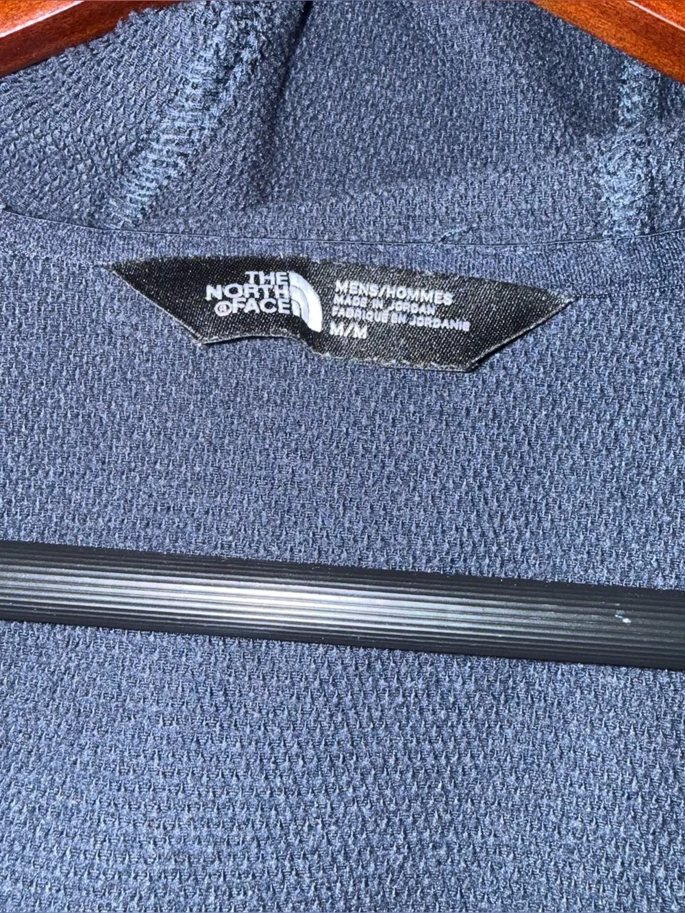 North Face Tekno Ridge Hoodie Pullover Water Resistant Wind Wall Navy Medium